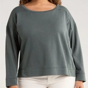 Eileen Fisher Organic Cotton Sweater, Size Large